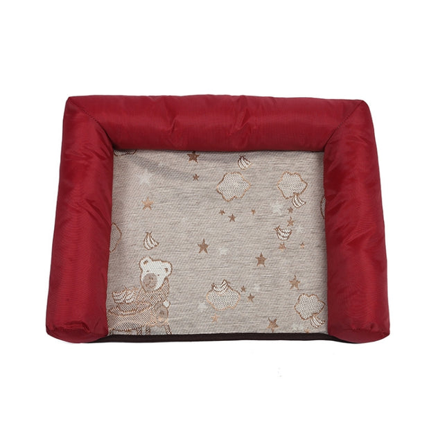 Pet Breathable And Cooler Mat Pet Bed, Specification: S(Red)-garmade.com