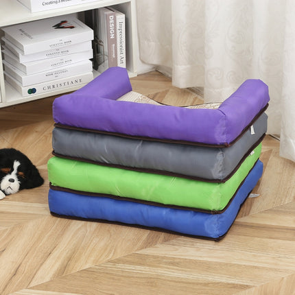 Pet Breathable And Cooler Mat Pet Bed, Specification: S(Black)-garmade.com