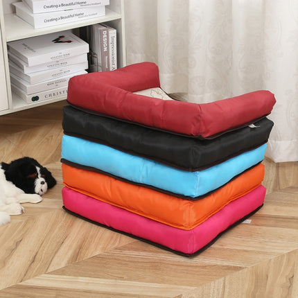 Pet Breathable And Cooler Mat Pet Bed, Specification: S(Red)-garmade.com