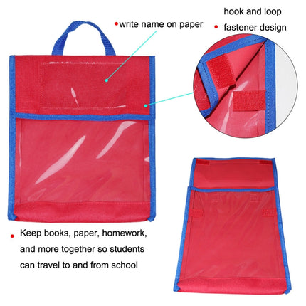 BG20080815 School Children Tote Book Bag Toy Handbag(Red)-garmade.com