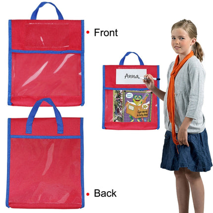 BG20080815 School Children Tote Book Bag Toy Handbag(Blue)-garmade.com