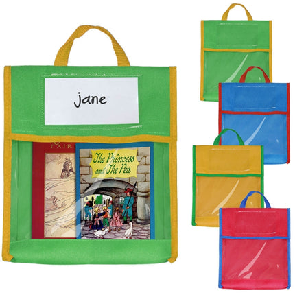 BG20080815 School Children Tote Book Bag Toy Handbag(Yellow)-garmade.com