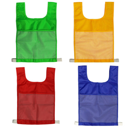 Sports Vest Game Number Alphabet Teaching Vest(Blue)-garmade.com