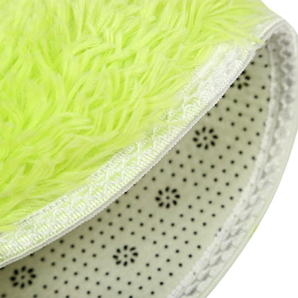 Autumn And Winter Pet Warm Bed Round Pet Pad, Specification: S(Sky Blue)-garmade.com