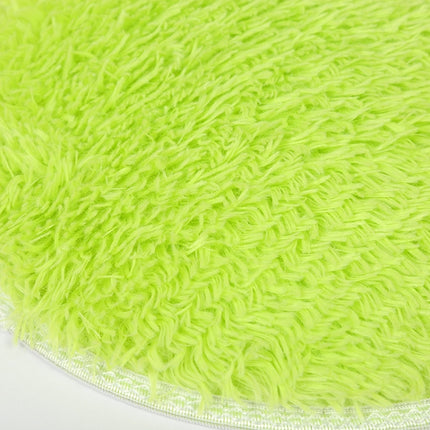 Autumn And Winter Pet Warm Bed Round Pet Pad, Specification: S(Green)-garmade.com