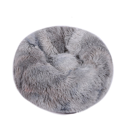 Plush Pet Bed Deep Sleep Pet Pad, Specification: 40cm(Light Gray)-garmade.com