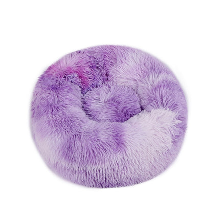 Plush Pet Bed Deep Sleep Pet Pad, Specification: 40cm(Purple)-garmade.com
