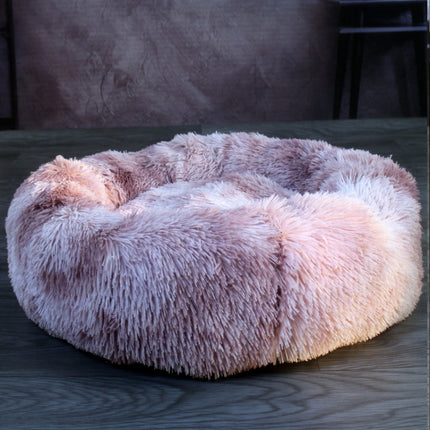 Plush Pet Bed Deep Sleep Pet Pad, Specification: 40cm(Pink)-garmade.com