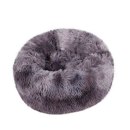 Plush Pet Bed Deep Sleep Pet Pad, Specification: 50cm(Dark Gray)-garmade.com