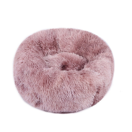 Plush Pet Bed Deep Sleep Pet Pad, Specification: 50cm(Pink)-garmade.com