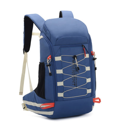 Free Knight FK0398 40L Outdoor Hiking Waterproof Backpack with Rain Cover(Blue)-garmade.com