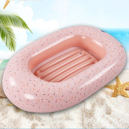 Children Inflatable Boat Water Kayak Water Inflatable Toys 95x65x22cm(Pink)-garmade.com