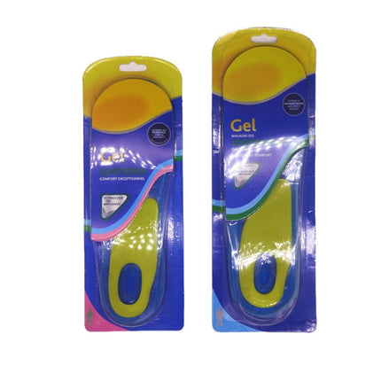 1 Pair Shock Absorption Silicone Gel Insole Arch Orthotic Pad,Size: Female 38-42-garmade.com