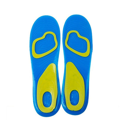 1 Pair Shock Absorption Silicone Gel Insole Arch Orthotic Pad,Size: Male 42-48-garmade.com