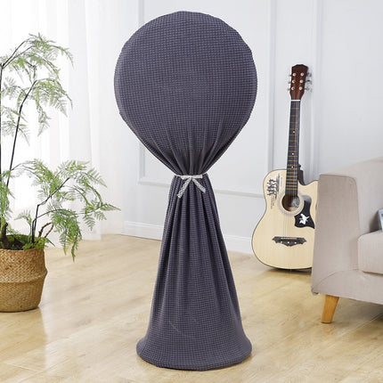 Round Elasticity Fan Dust Cover Household Use Fabric Fan Protective Cover, Size: 110x45cm(Gray)-garmade.com