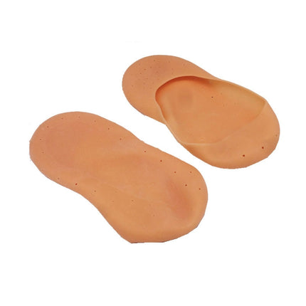 2 Pairs Silicone Foot Guard Boat Sock Foot Crack Protector(Complexion)-garmade.com
