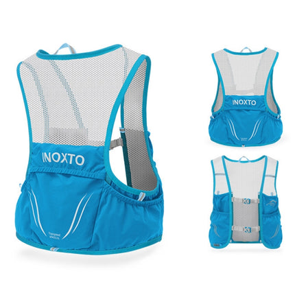 INOXTO Outdoor Cycling Off-Road Multifunctional Hydration Backpack, Size: Large(Blue)-garmade.com