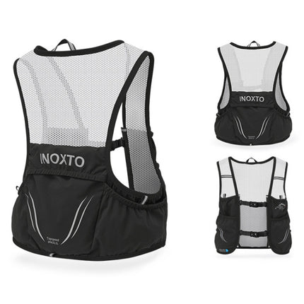 INOXTO Outdoor Cycling Off-Road Multifunctional Hydration Backpack, Size: Large(Black)-garmade.com