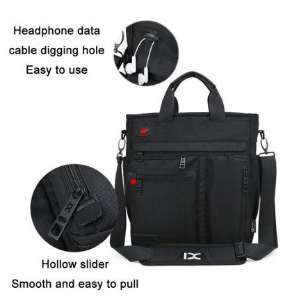 INOXTO Multifunctional Travel Mountaineering Backpack, Color: 8070A Black-garmade.com