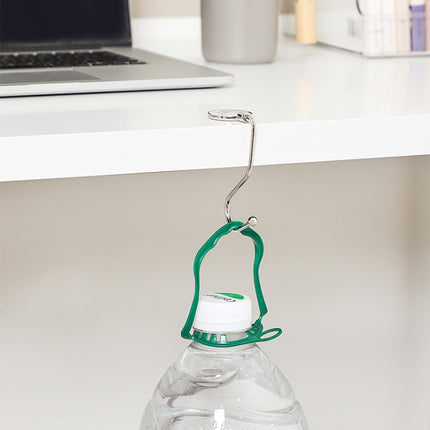 3 PCS Removable Office Desk Side Hook Hanging Bag Hook(Blowing Bubbles)-garmade.com