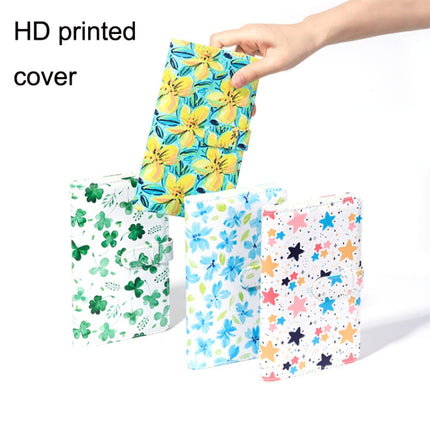 CAIUL 3 Inch PU Photo Album Large Capacity Business Card Holder Photo Storage Book(flowers)-garmade.com