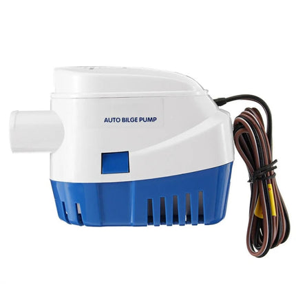 1100GPH-24V Blue Automatic Bilge Pump Submersible Water Electric Pump For Yacht Marine Boat-garmade.com