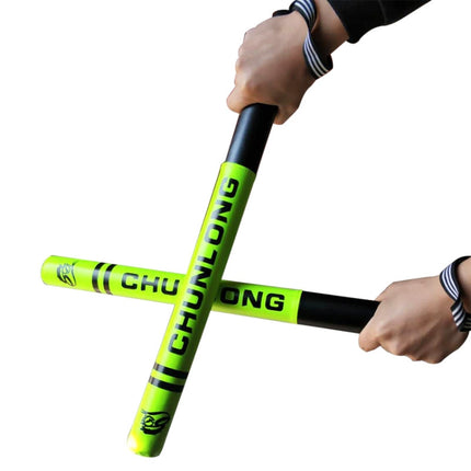 CHUNLONG Boxing Sanda Foam Stick Target Stick, Style: Fluorescent Green Short-garmade.com