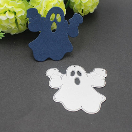 Halloween Ghost Horror Hand Embossing Cutting Die-garmade.com
