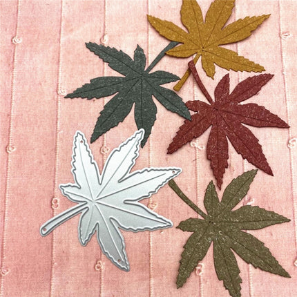 Maple Leaf Handmade Paper Art Embossing Cutting Die-garmade.com