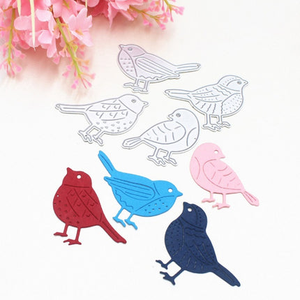 Four Little Birds Handcraft Metal Embossing Cutting Die-garmade.com