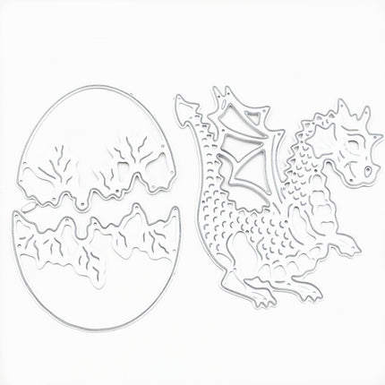 Dinosaur Egg Metal Embossed Paper Art Leather Cutting Die-garmade.com