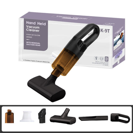K9T 6W 3000 Pa Wireless Mite Removal Instrument Handheld Portable Vacuum Cleaner(Black)-garmade.com