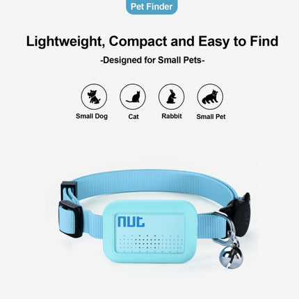 NUT Pet GPS Bluetooth Locator Anti-lost Collar Dog Cat Smart Positioning Tracker-garmade.com