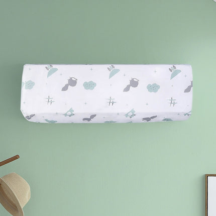 Household Hanging Air Conditioner Cartoon Dust Cover, Size: 86x31x20cm(Cute Bear)-garmade.com