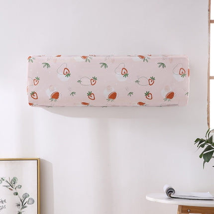 Household Hanging Air Conditioner Cartoon Dust Cover, Size: 95x31x20cm(Sweetheart Strawberry)-garmade.com