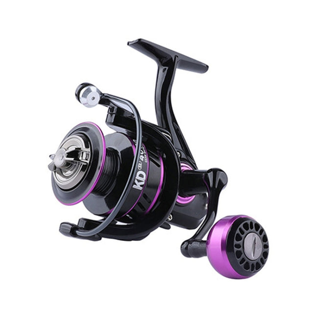 Metal Spinning Wheel Long-range Fish Wire Wheel, Style: KD SE4000 (Half Metal Ball Grip)-garmade.com