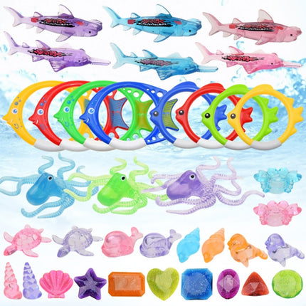 5PCS Diving Stick Diving Swimming Pool Toys Children Summer Water Toys-garmade.com