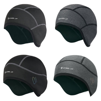 WHEEL UP 7255 Ooutdoor Warm Skiing Cycling Headgear Hiking Hat, Color: Black (no Hole)-garmade.com