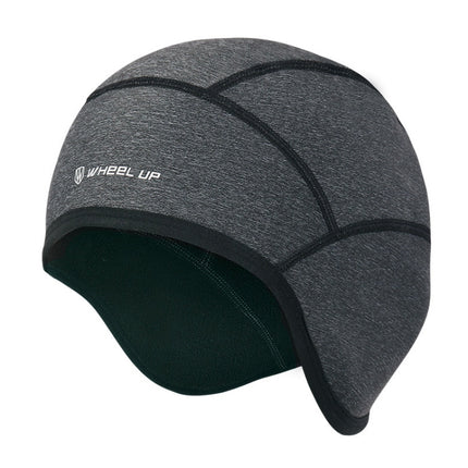 WHEEL UP 7255 Ooutdoor Warm Skiing Cycling Headgear Hiking Hat, Color: Deep Gray (no Hole)-garmade.com