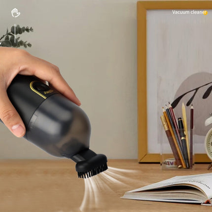 Desktop Mini Rechargeable Handheld Vacuum Cleaner(White)-garmade.com