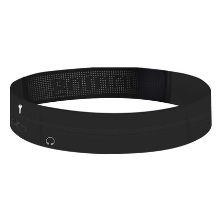 Running Waist Bag Invisible Outdoor Marathon Phone Storage Belt, Color: Black-garmade.com