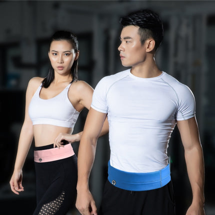 Running Waist Bag Invisible Outdoor Marathon Phone Storage Belt, Color: Light Grey-garmade.com