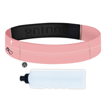 Running Waist Bag Invisible Outdoor Marathon Phone Storage Belt, Color: Pink+Kettle-garmade.com