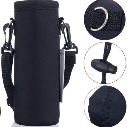 5 PCS Diving Material Outdoor Strap Cord Crossbody Cup Cover 550ml-garmade.com