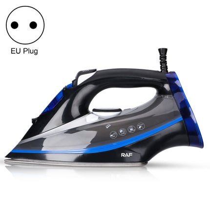 RAF R.1215 Three-Speed Thermostatic Ceramic Soleplate Electric Iron, EU Plug(Black Blue)-garmade.com