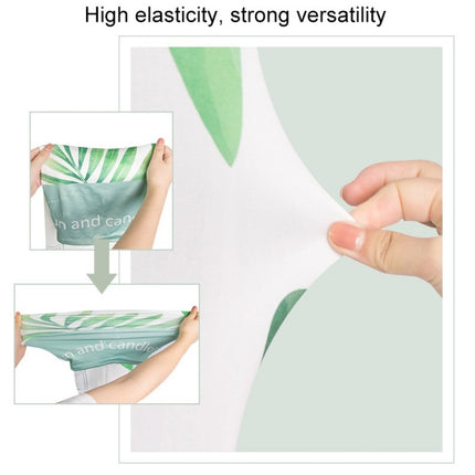 Vertical Fan Universal All-inclusive Dust-proof Protection Cover, Size: L(Green Leaf)-garmade.com