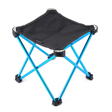 CLS C3 Outdoor Folding Stool Climbing Camping Portable Small Bench(Blue)-garmade.com
