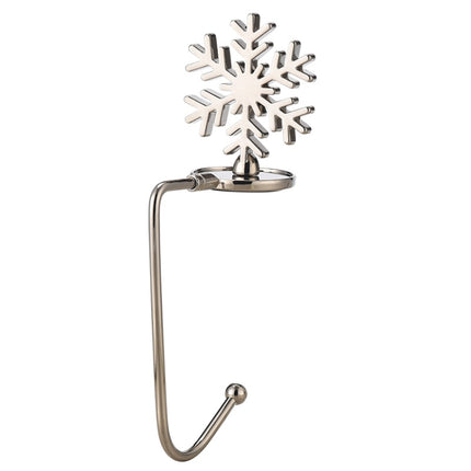 Christmas Decorative Hook Cartoon Christmas Hanger, Spec: Silver Snowflake-garmade.com