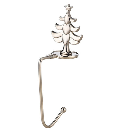 Christmas Decorative Hook Cartoon Christmas Hanger, Spec: Silver Tree-garmade.com