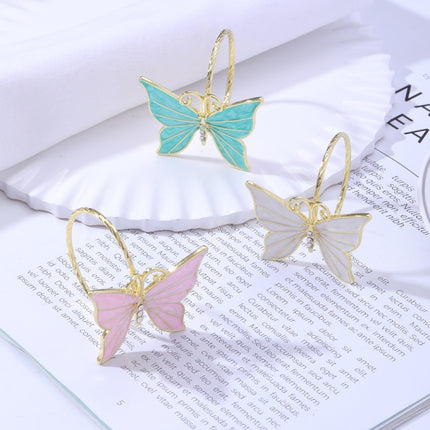 2 PCS Western Restaurant Alloy Butterfly Napkin Ring(Z1071-1)-garmade.com